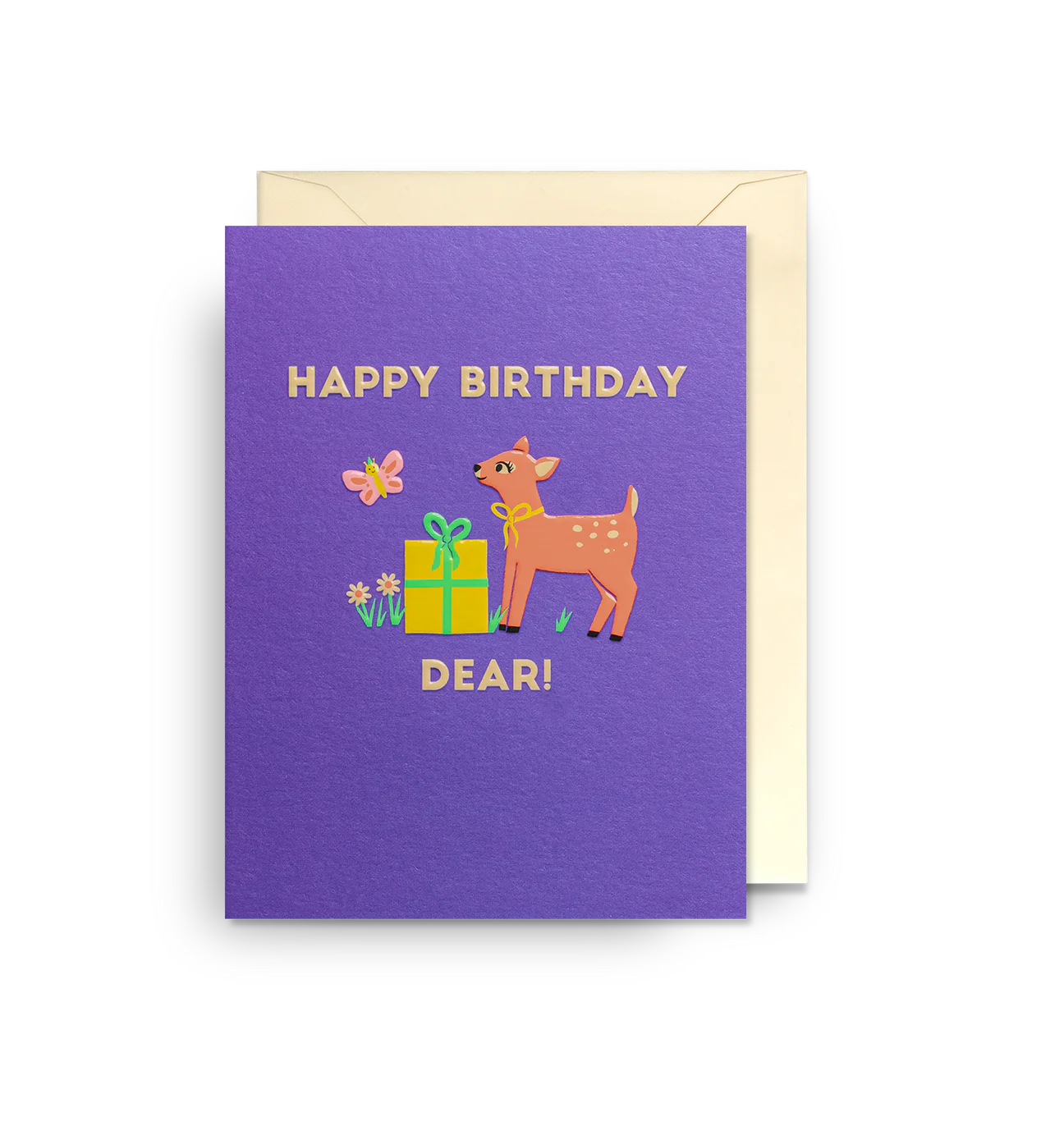Deer Mini Birthday Card