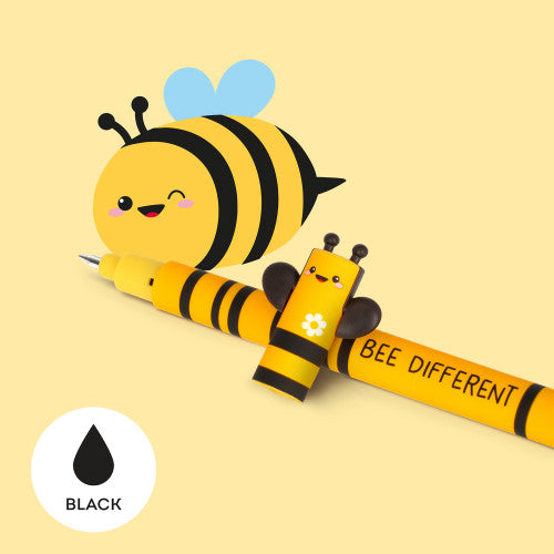 Bee Erasable Gel Pen - Black Ink