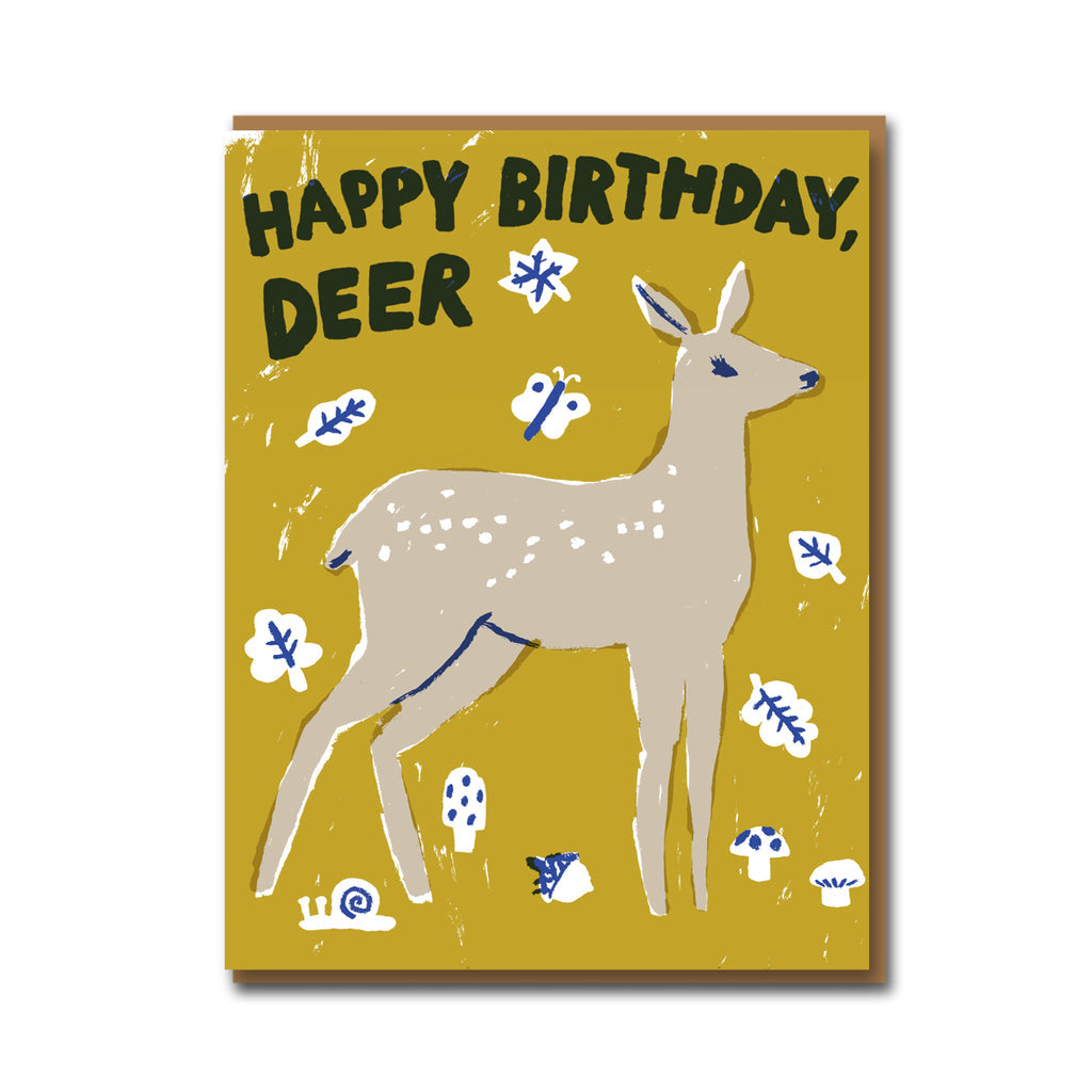 Deer Birthday Card