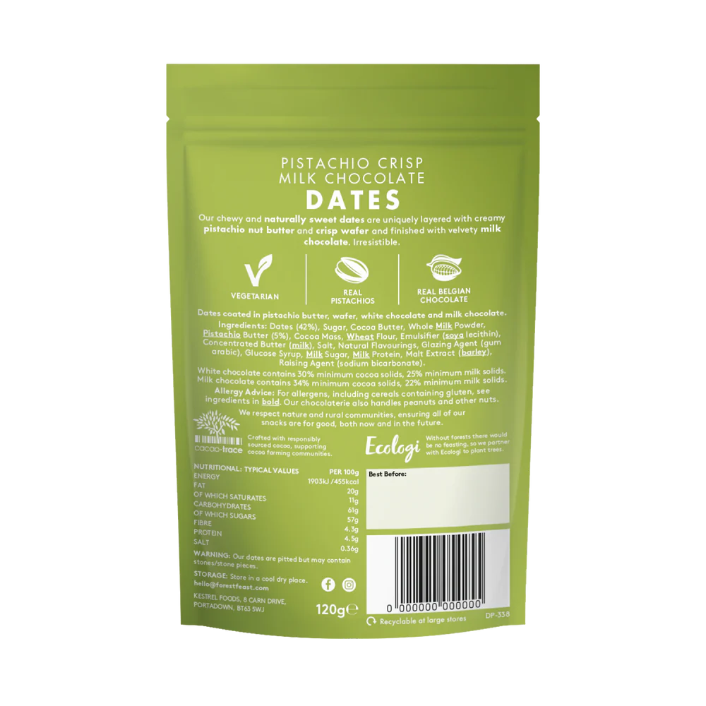 Pistachio Crisp Dates