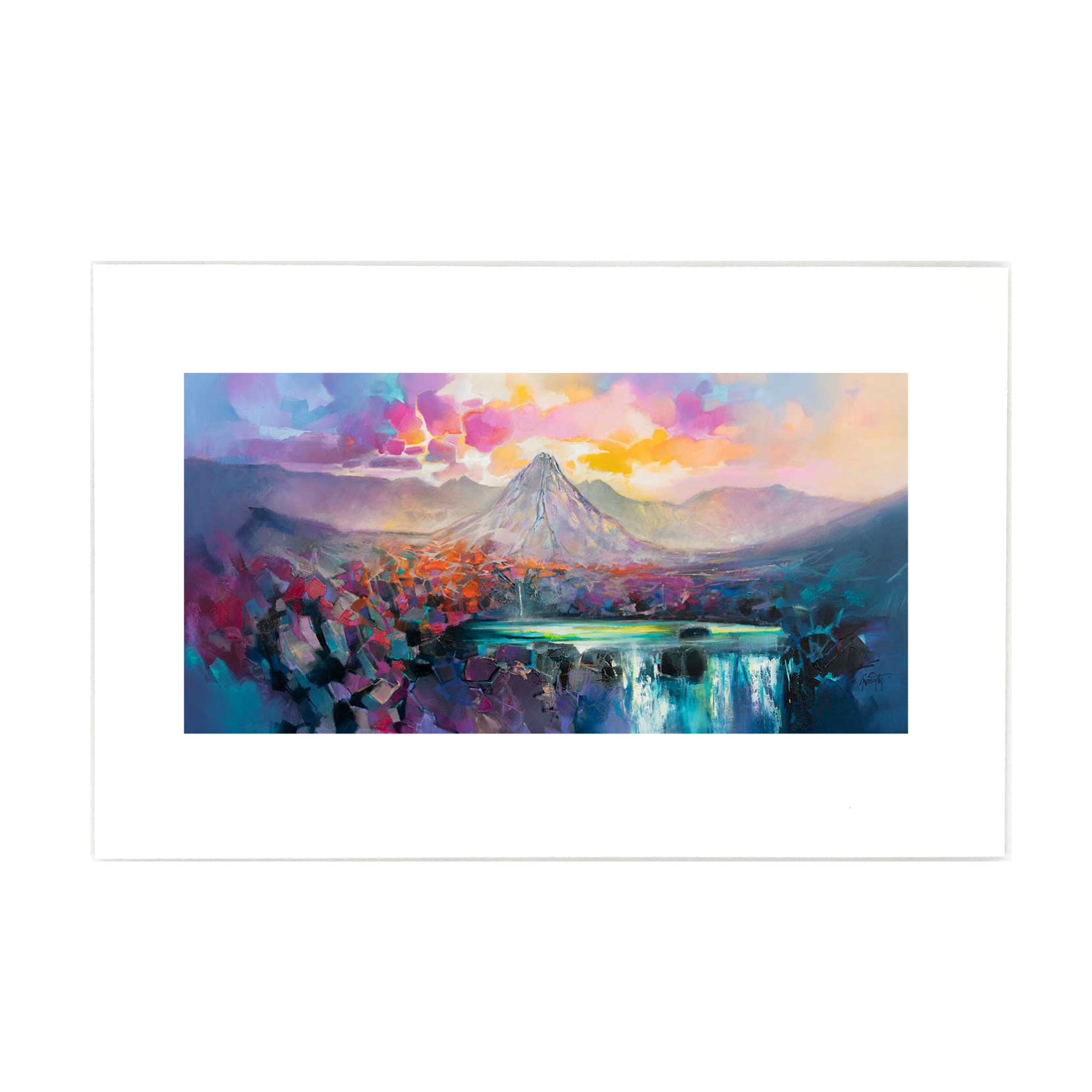Fairy Pools Spirit Mounted Art Print