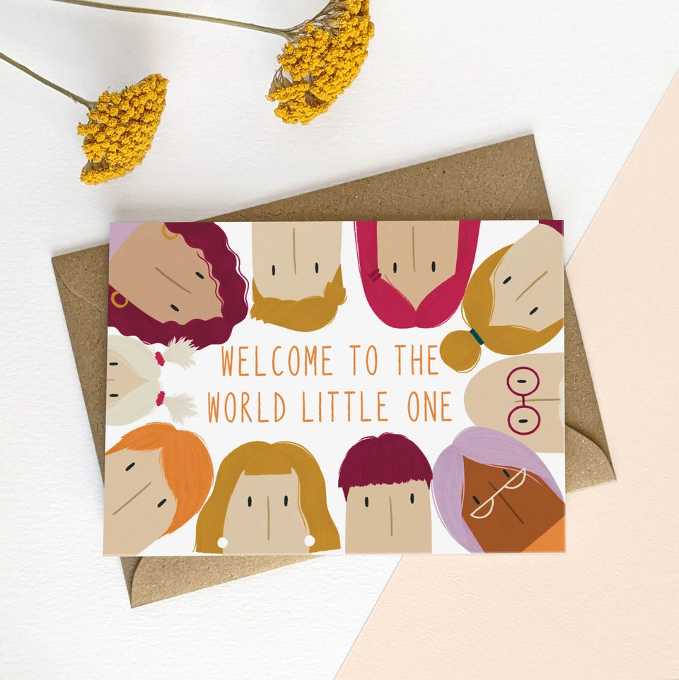 Friends & Family New Baby Card