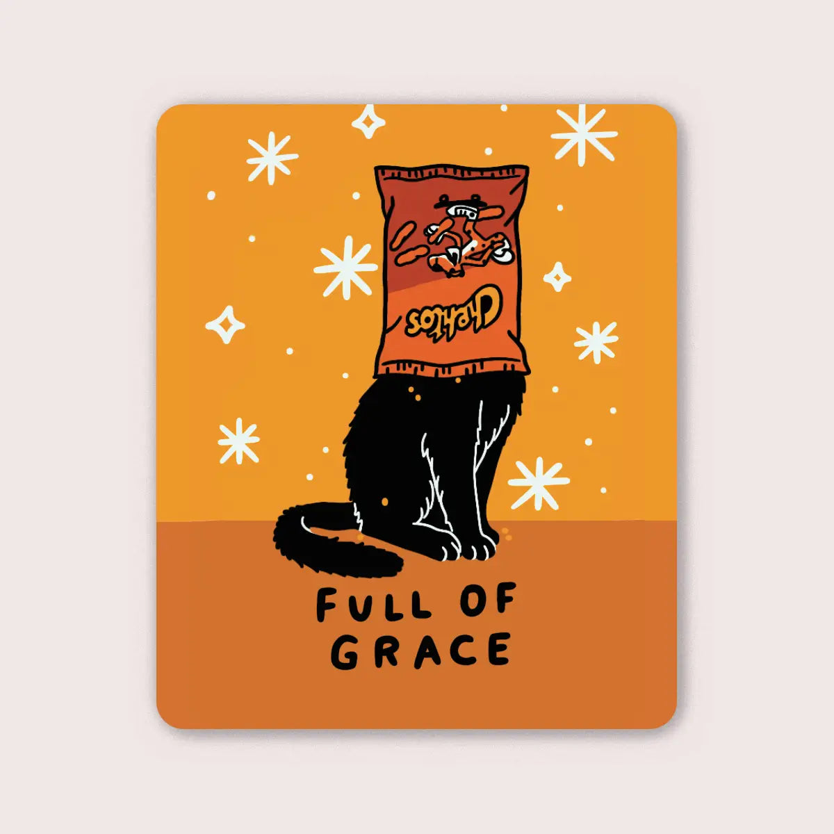 Full of Grace Vinyl Sticker