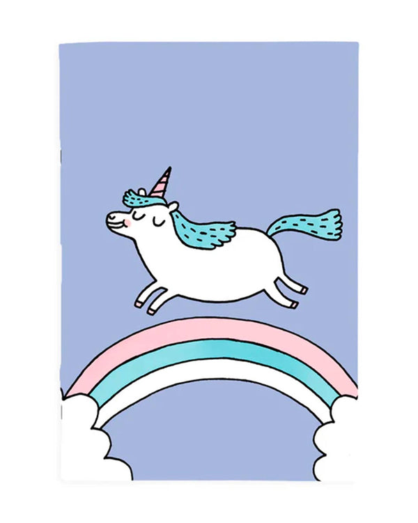 A4ish Magical Unicorn Notebook