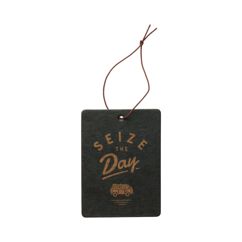 Seize The Day Diffuser Tags