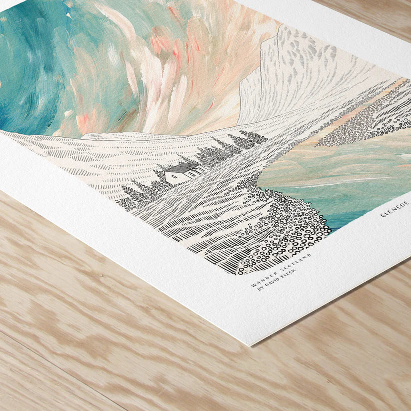 A5 Glencoe Art Print