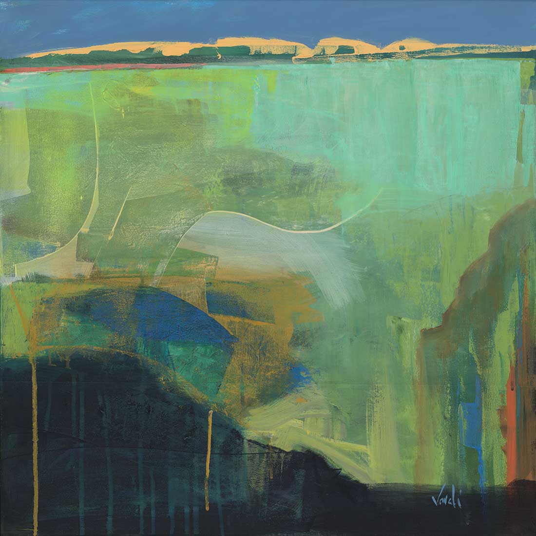 Green Space Art Print