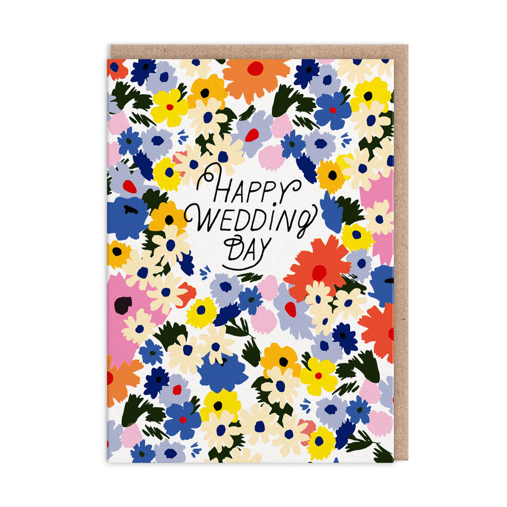 Floral Wedding Card