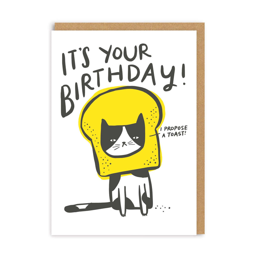 Toast Birthday Card