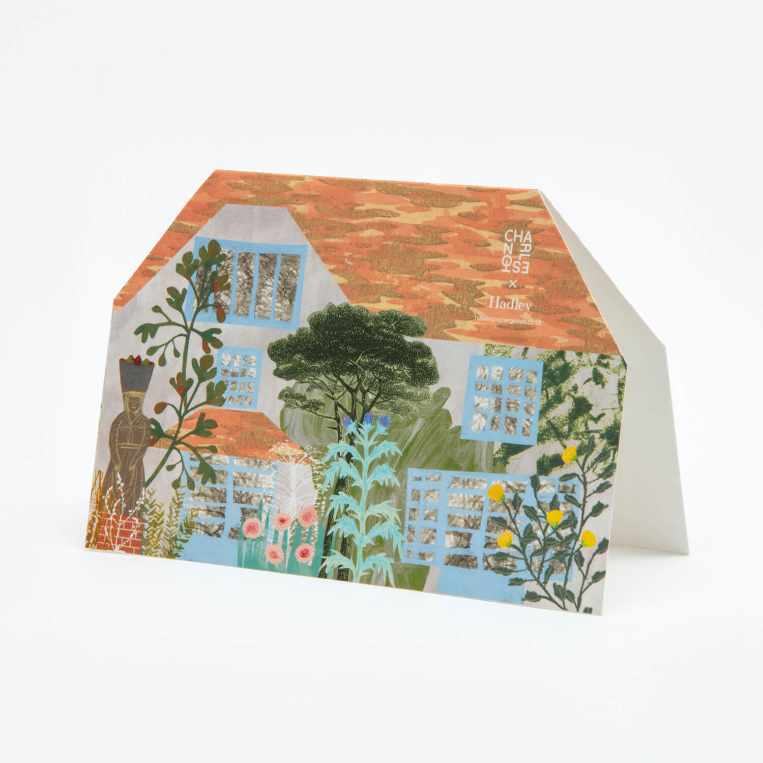 Charleston House Die-Cut Card