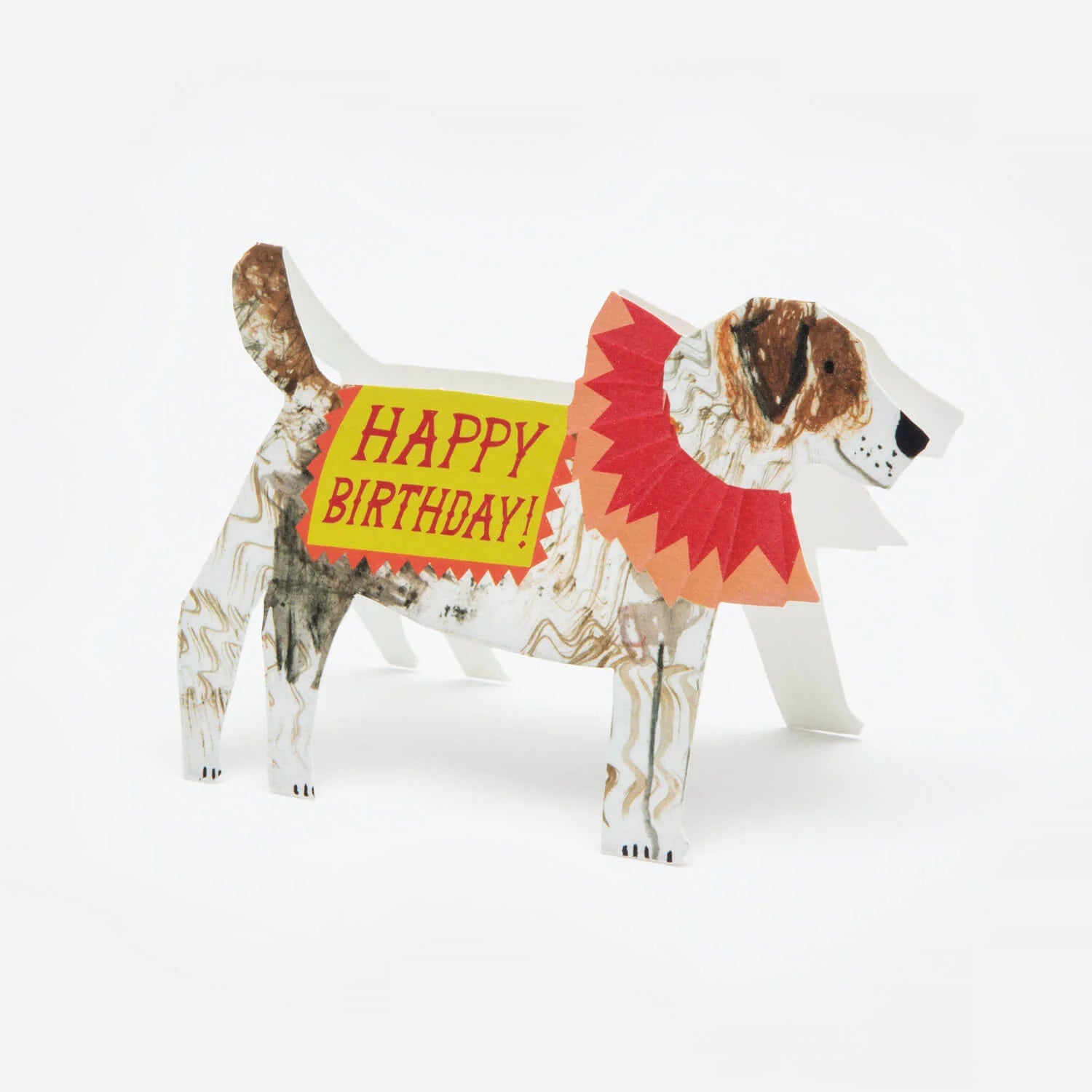 Happy Birthday Jack Russell Stand-Up Card