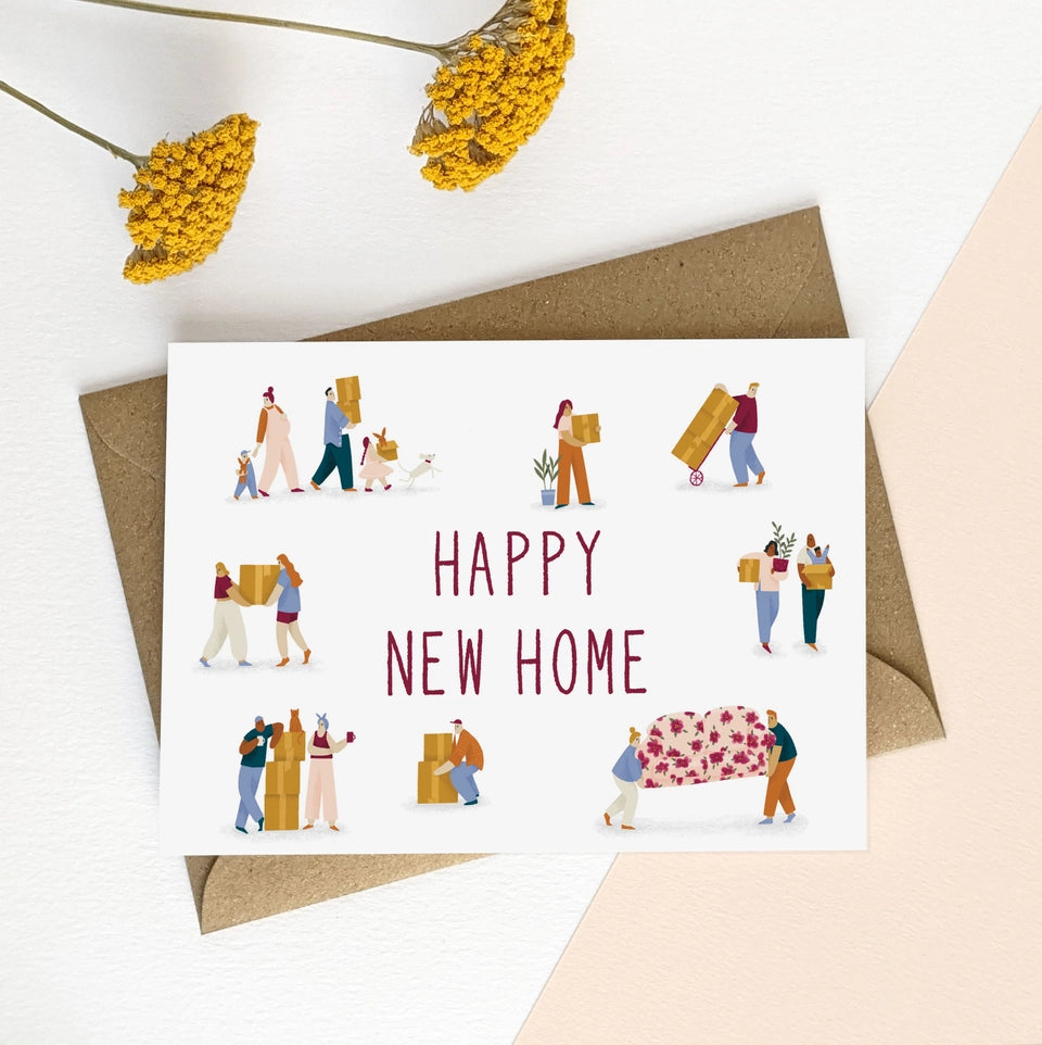 Happy New Home Card