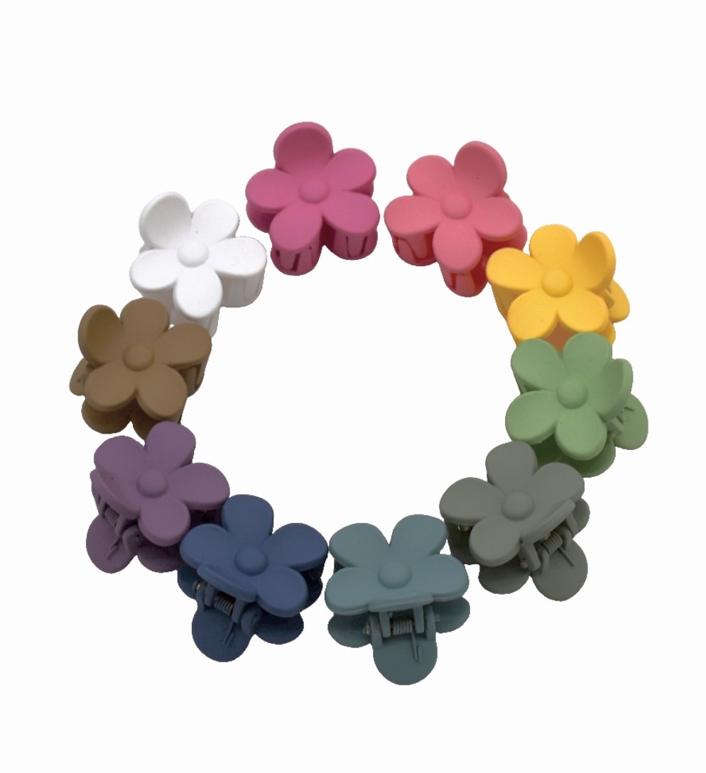 Flower Hair Clips