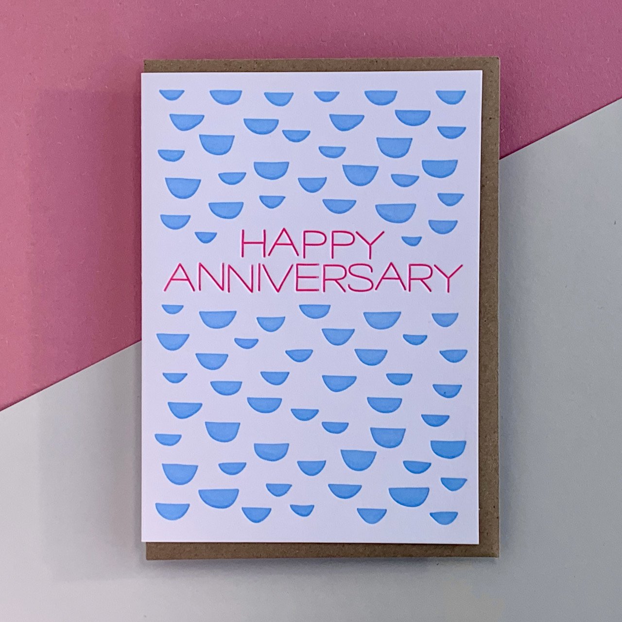 Abstract Anniversary Card