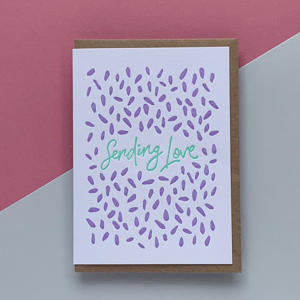 Sending Love Card