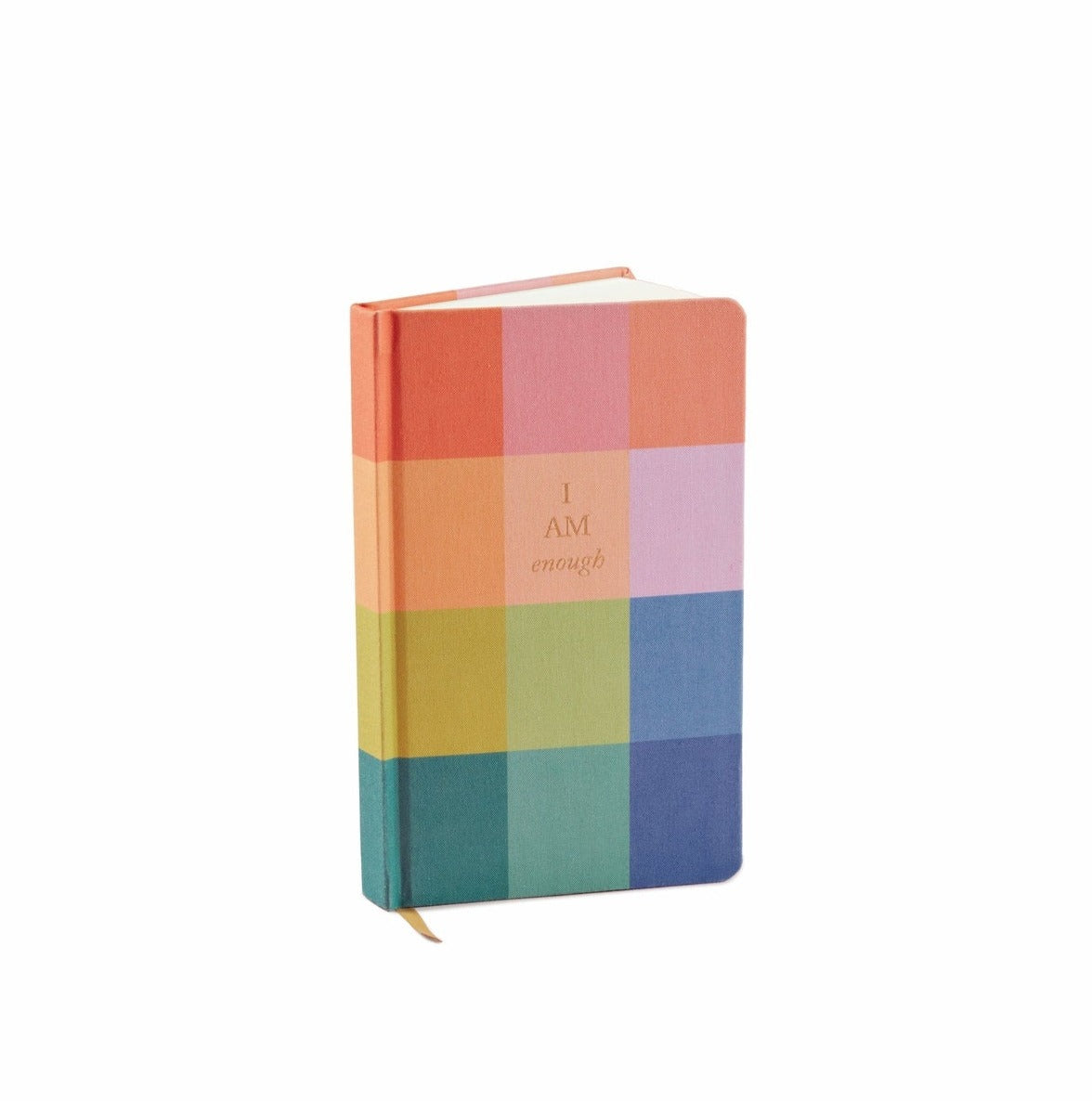 Rainbow Check Bookcloth Journal