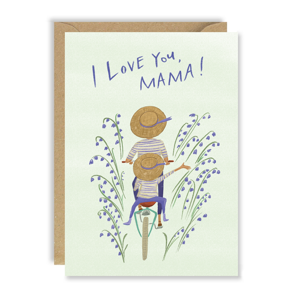 Bicycle Mother's Day Card