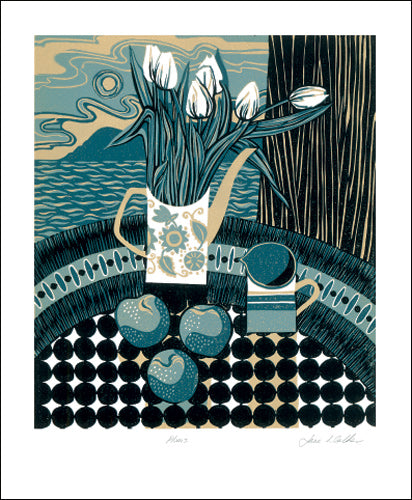 Plums Blank Card