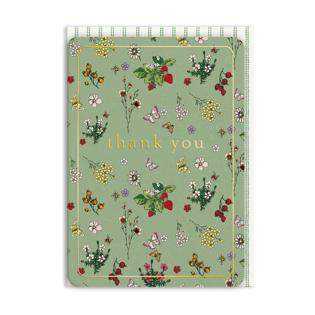 Bee Garden Thank You Card