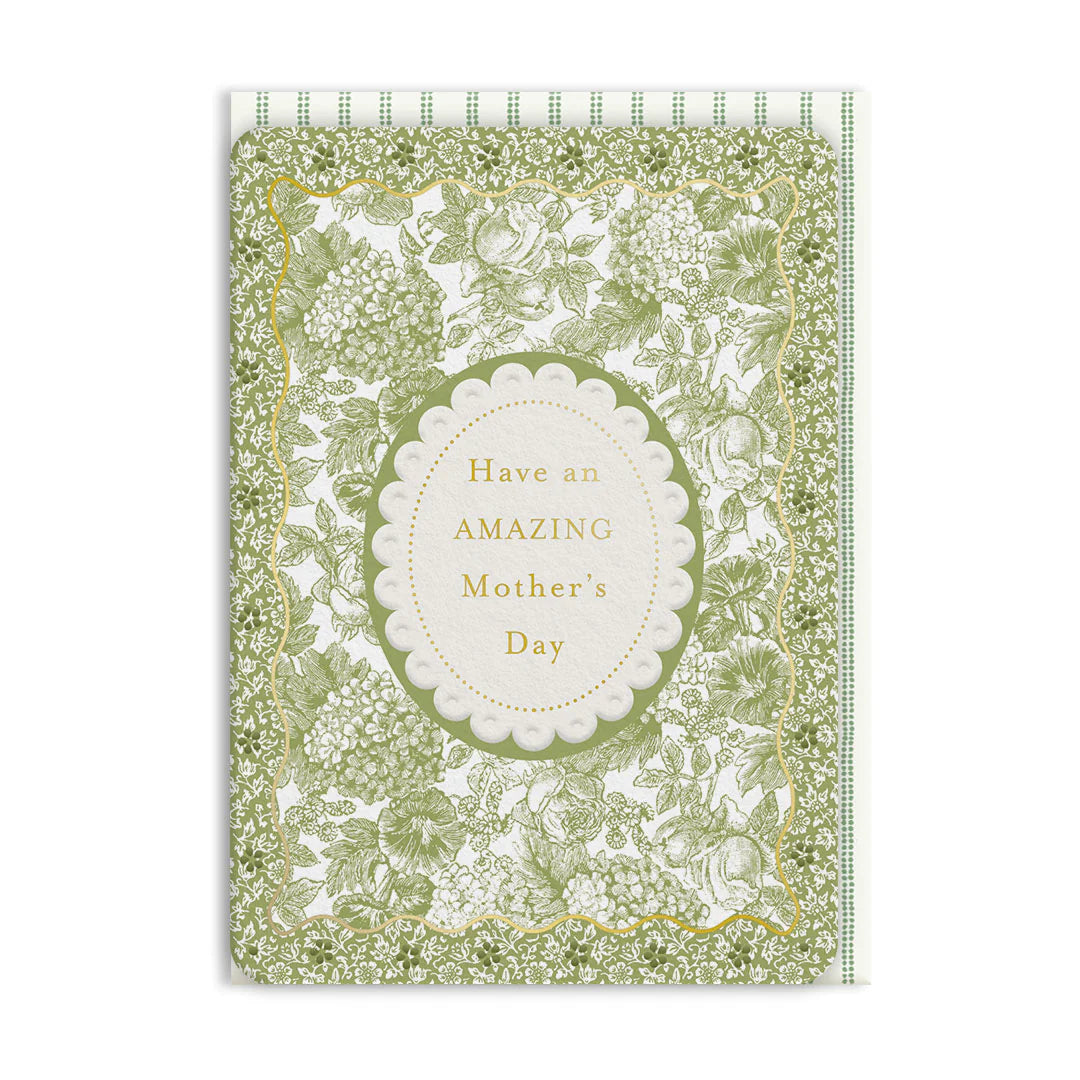 Sweet Alyssum Mothers Day Card