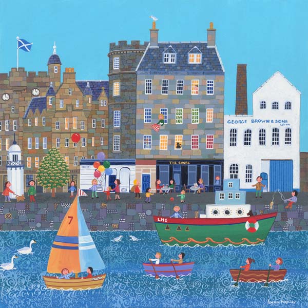 Sunshine On Leith Art Print