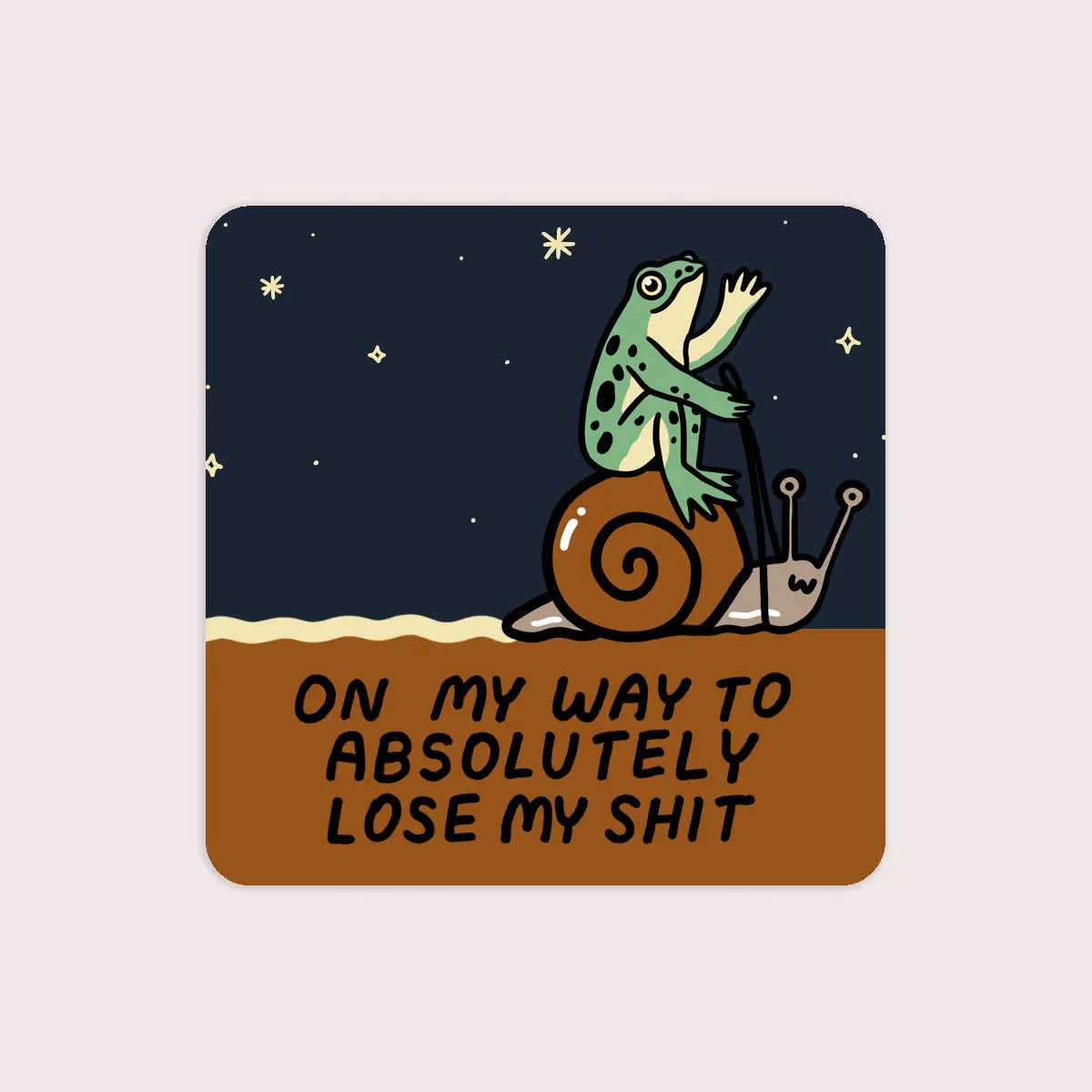 Lose My Sh*t Vinyl Sticker