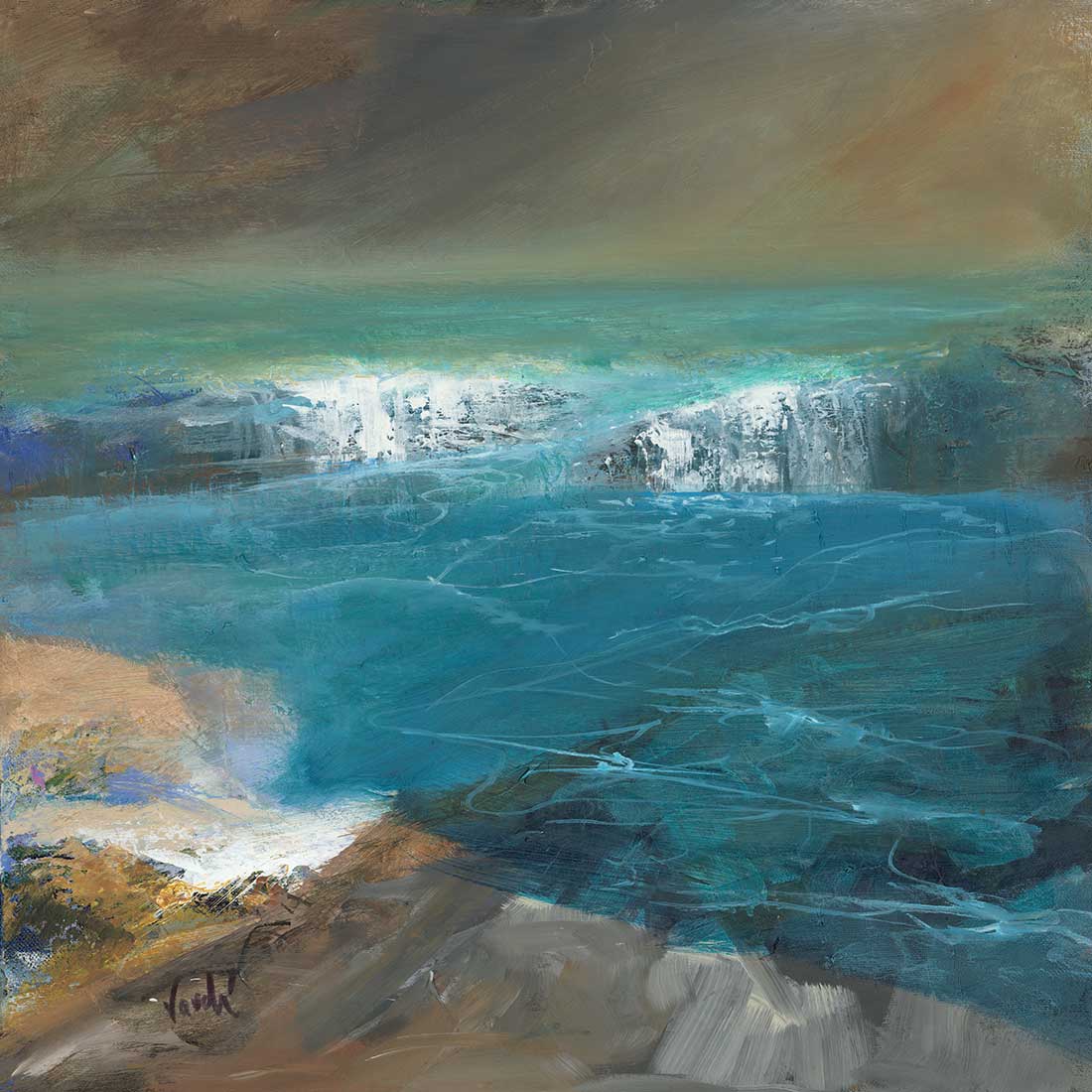 Low Tide, Morar Art Print