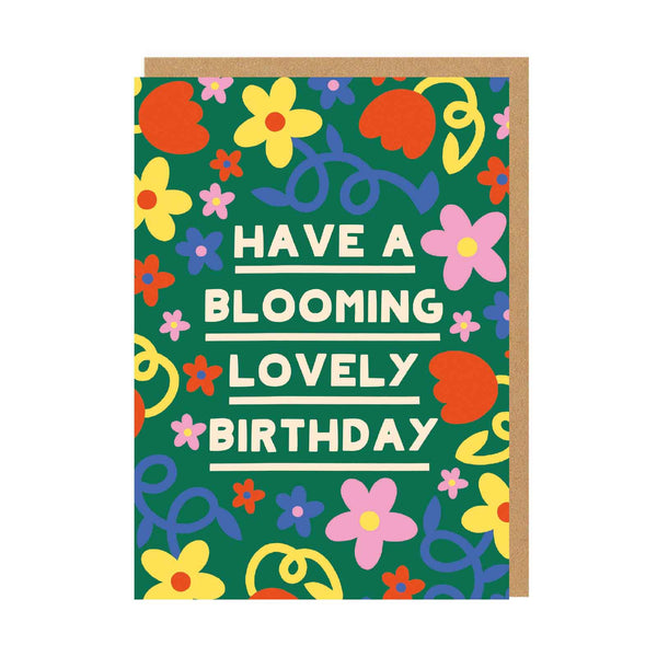 Blooming Lovely Birthday Card