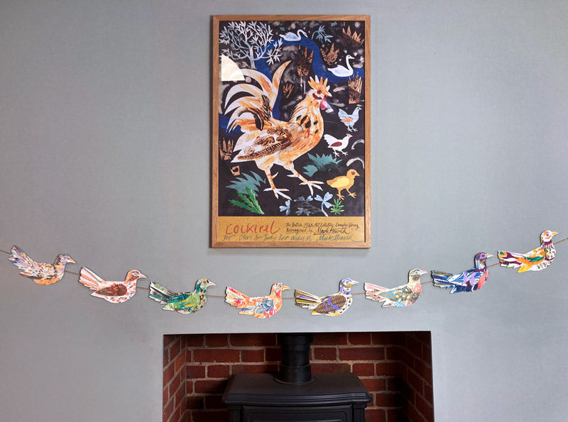 Whimsical Bird Garland