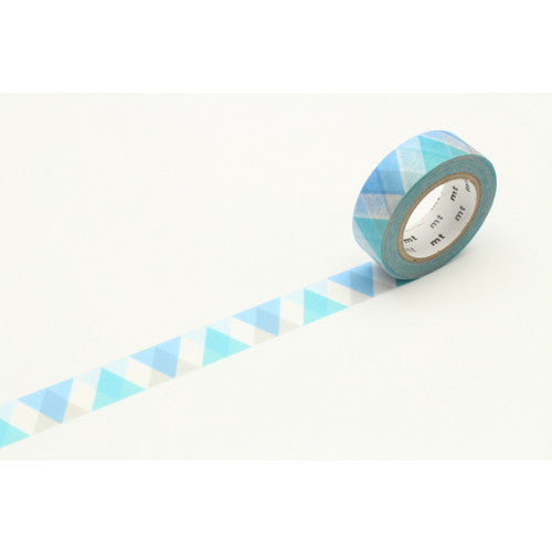 Triangle & Diamond Blue MT Washi Tape