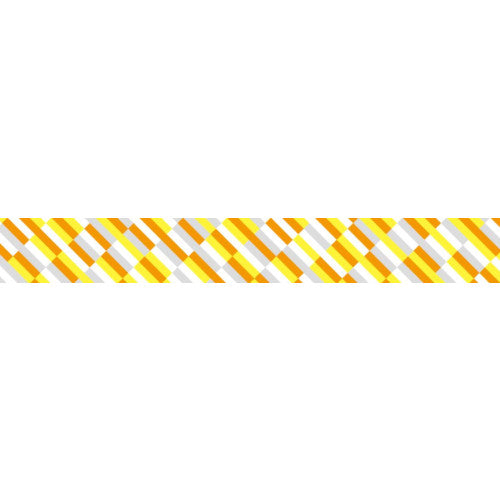 Block Stripe Orange Washi Tape