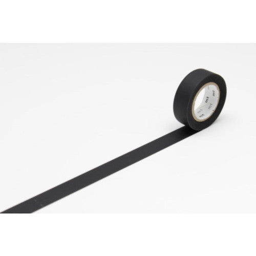 Matte Black Washi Tape