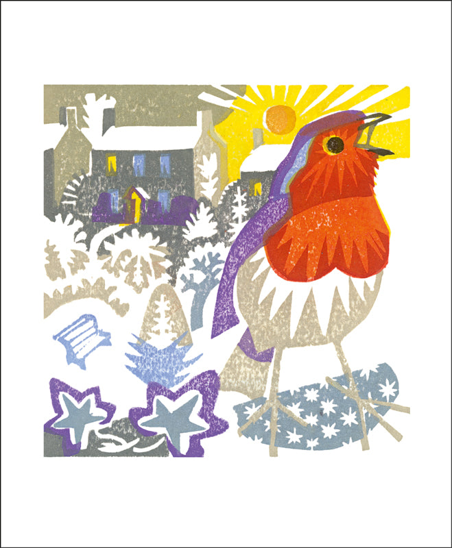 Winter Sunrise Blank Card