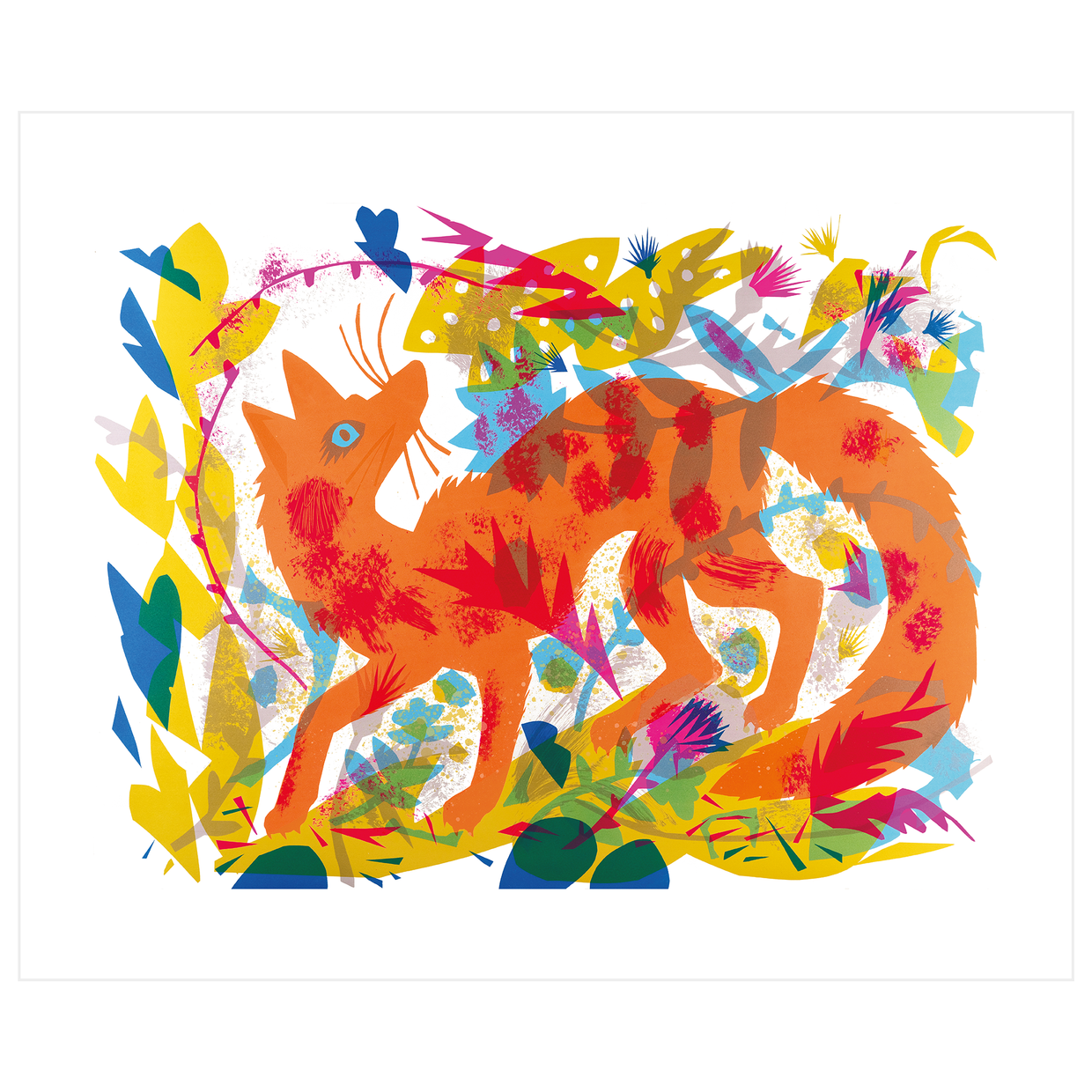 Fox Blank Card