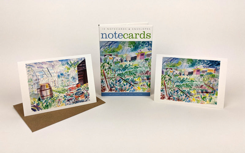 10 Allotment Life Notecards & Envelopes