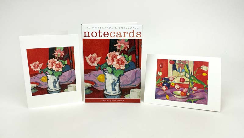 10 Tulips & Roses Notecards & Envelopes