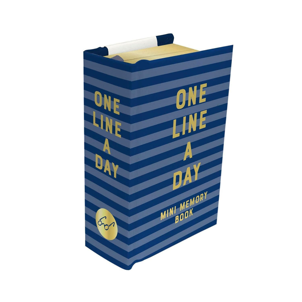 Navy Stripe Mini One Line A Day