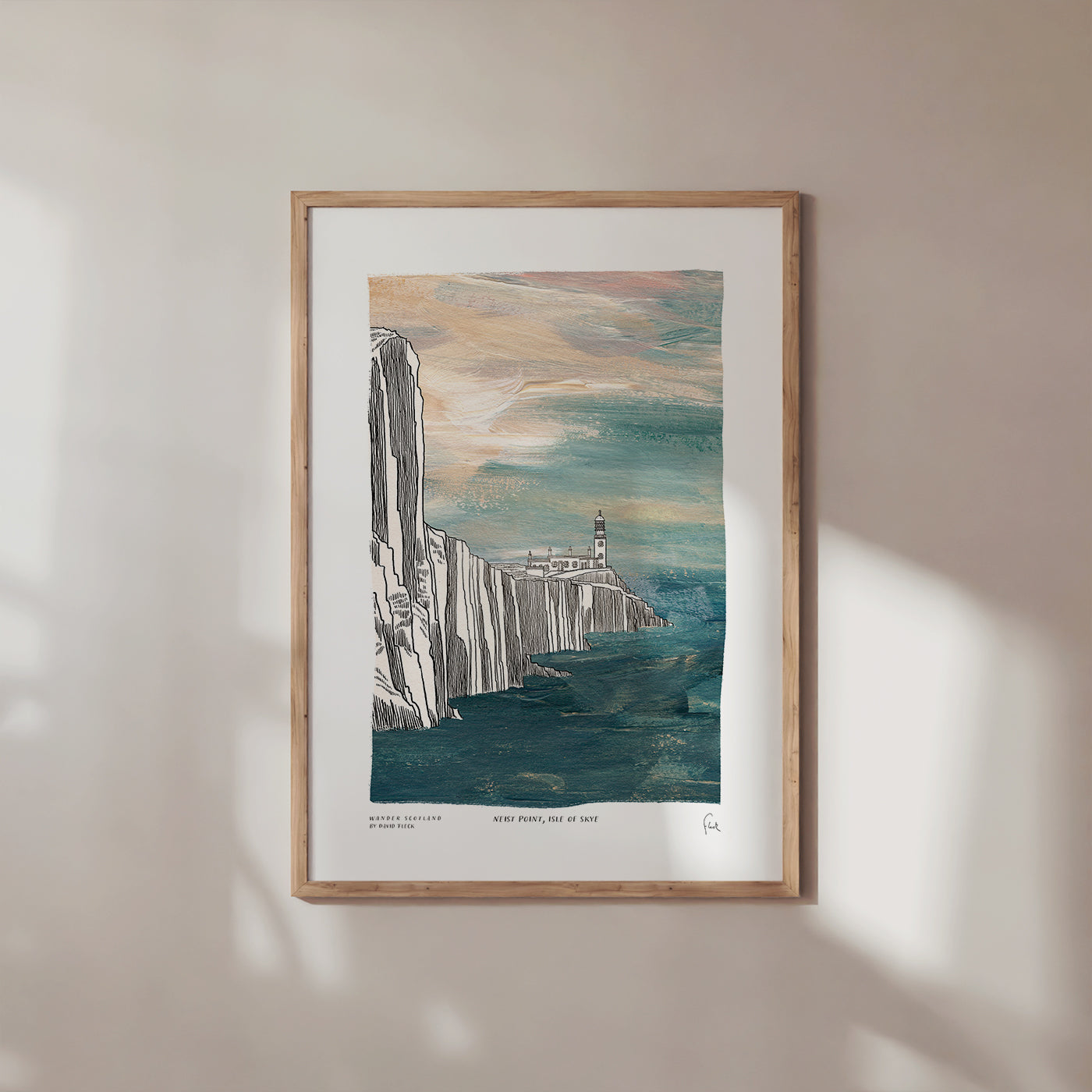 A5 Neist Point Art Print
