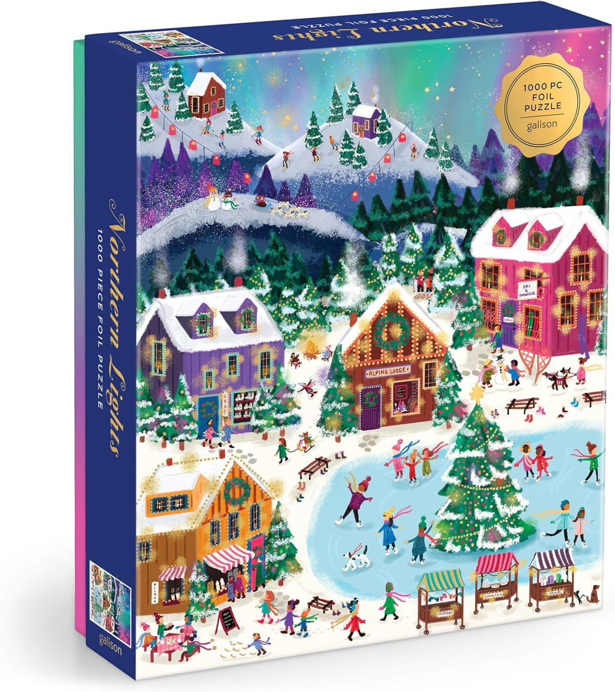 Northern Lights 1000 Piece Foil Puzzle