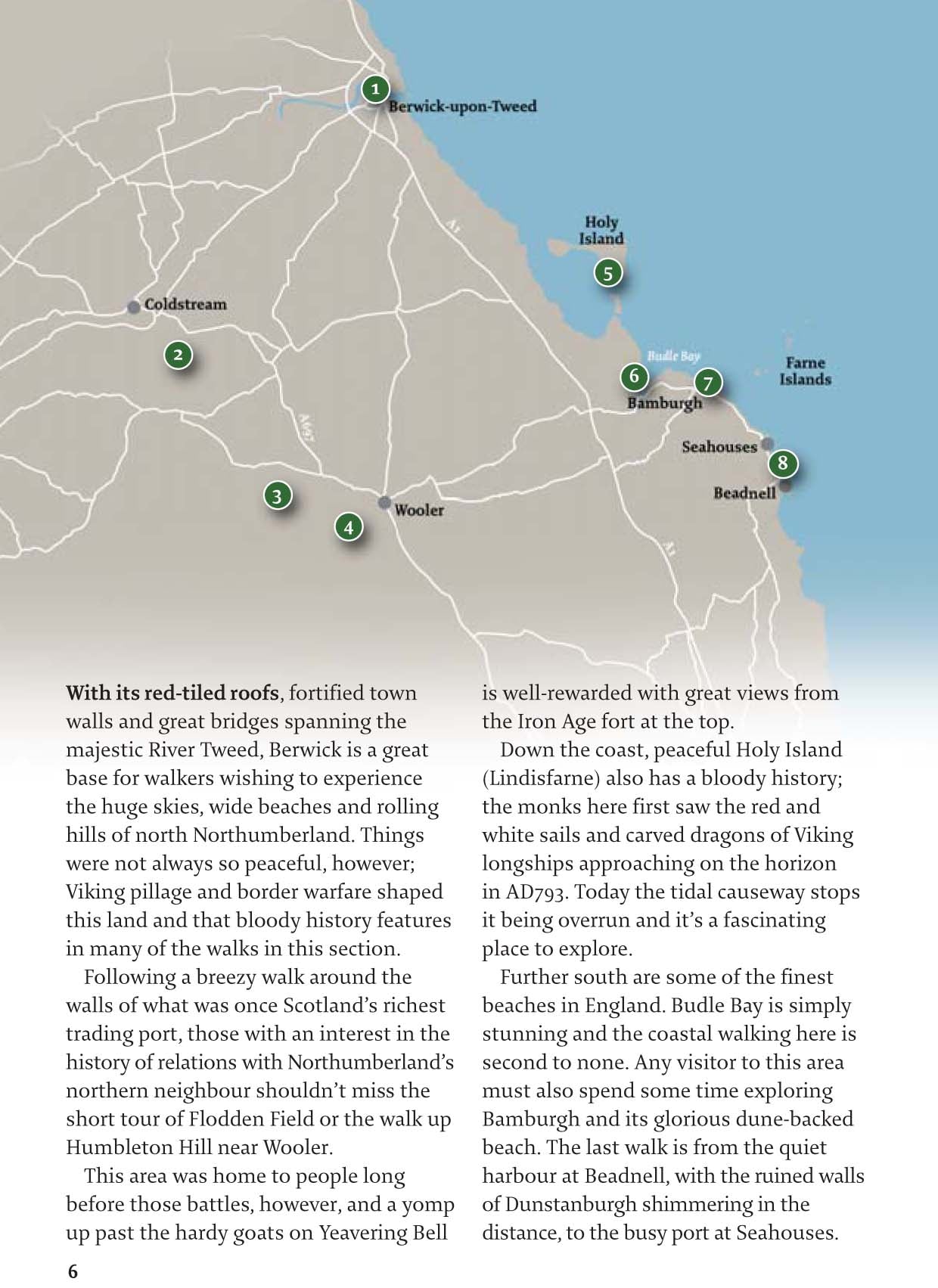 Northumberland 40 Town & Country Walks