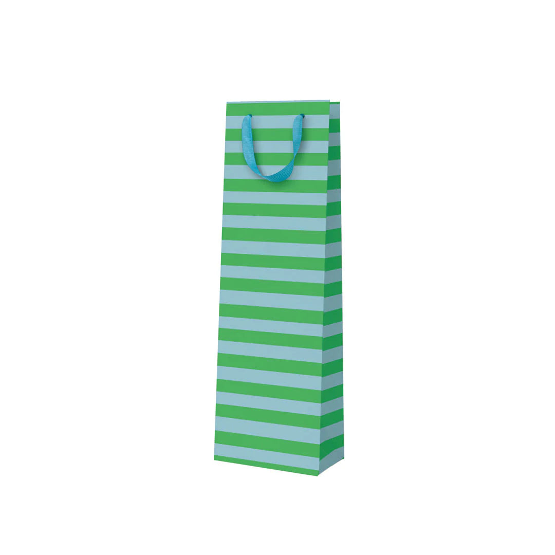 Blue & Green Bottle Bag