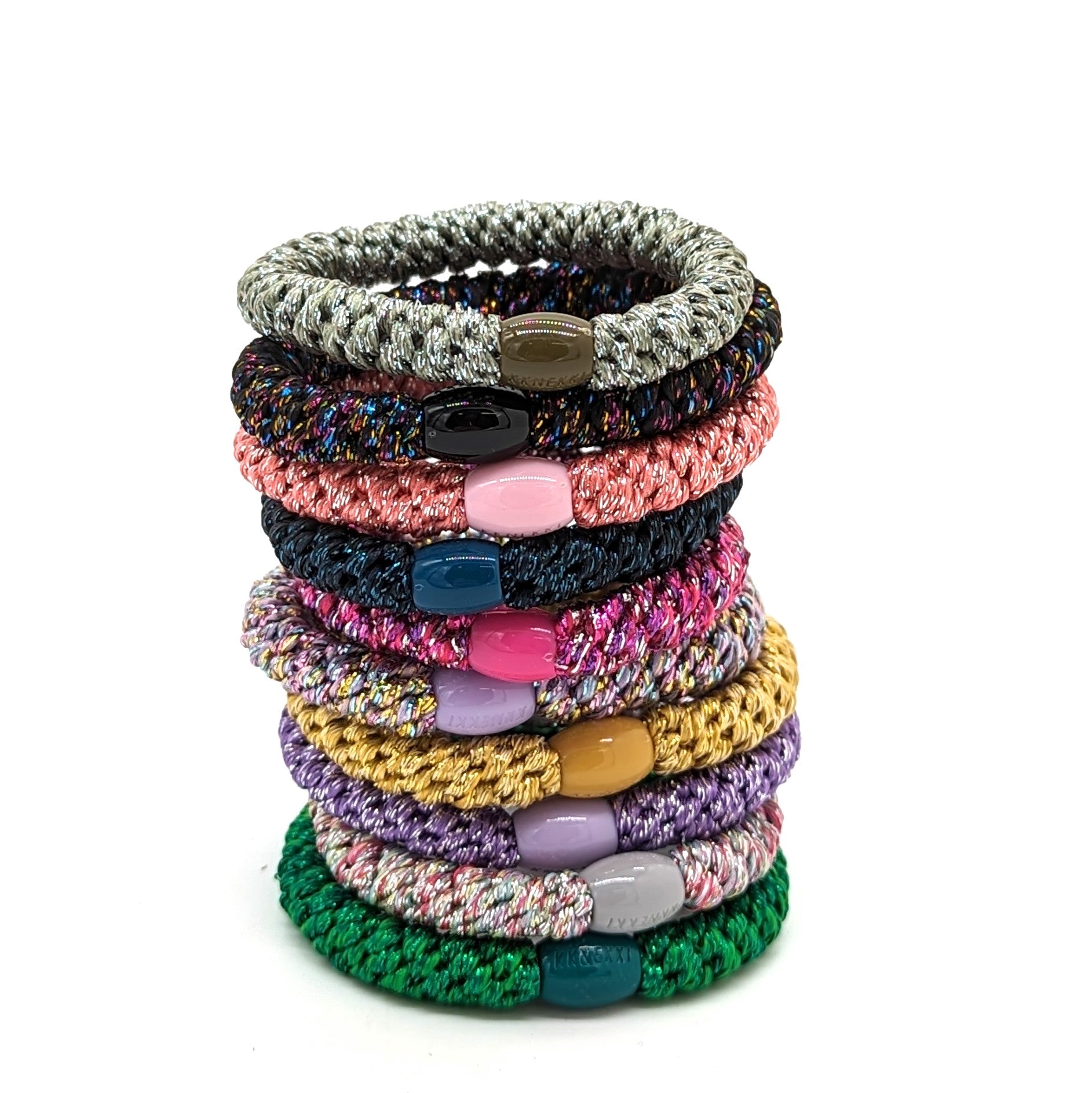 Kknekki Hair Ties - Glitter