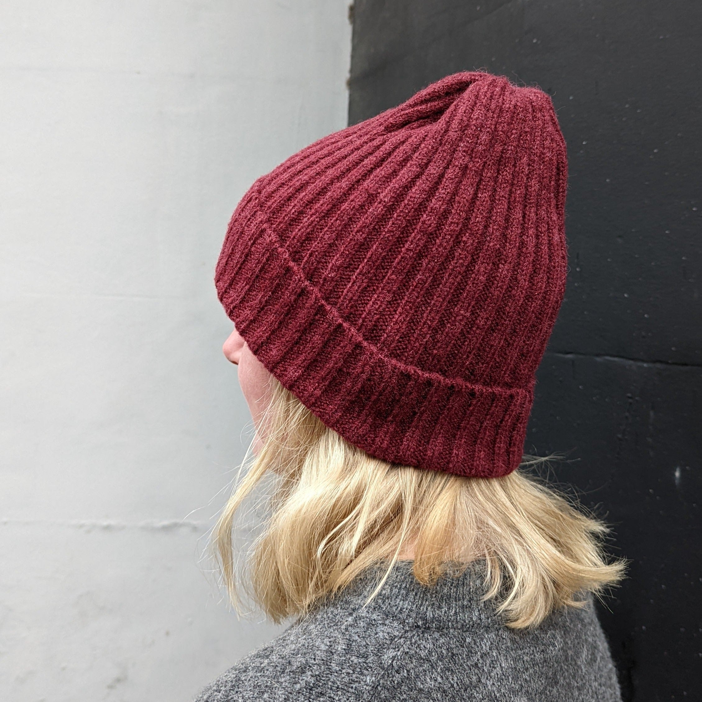 Maroon Beanie Hat