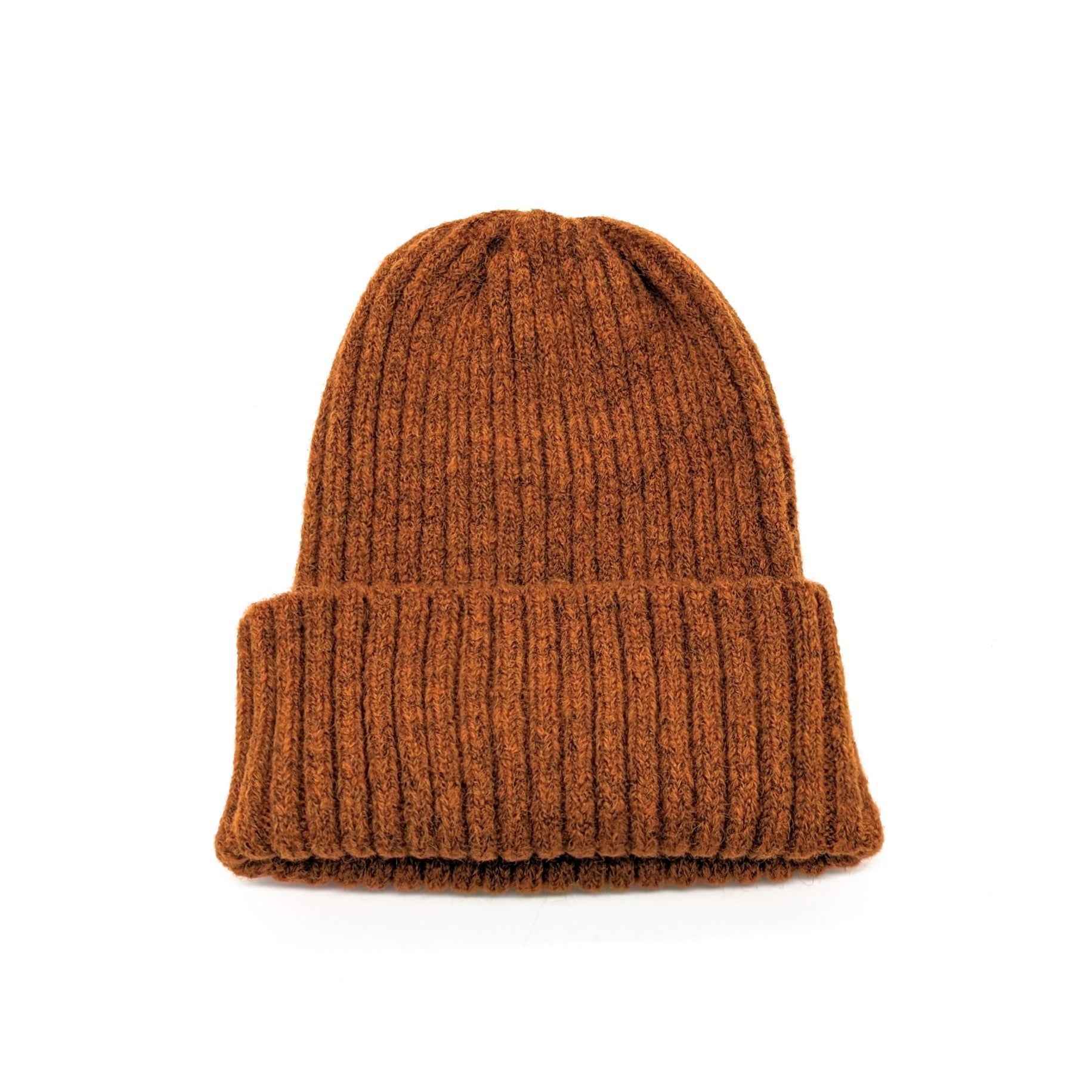 Burnt Orange Beanie Hat