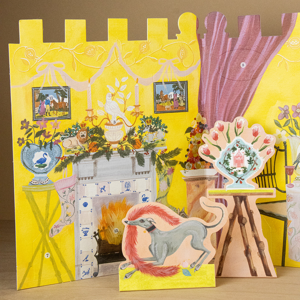 A Festive Feast Advent Calendar by Polly Fern
