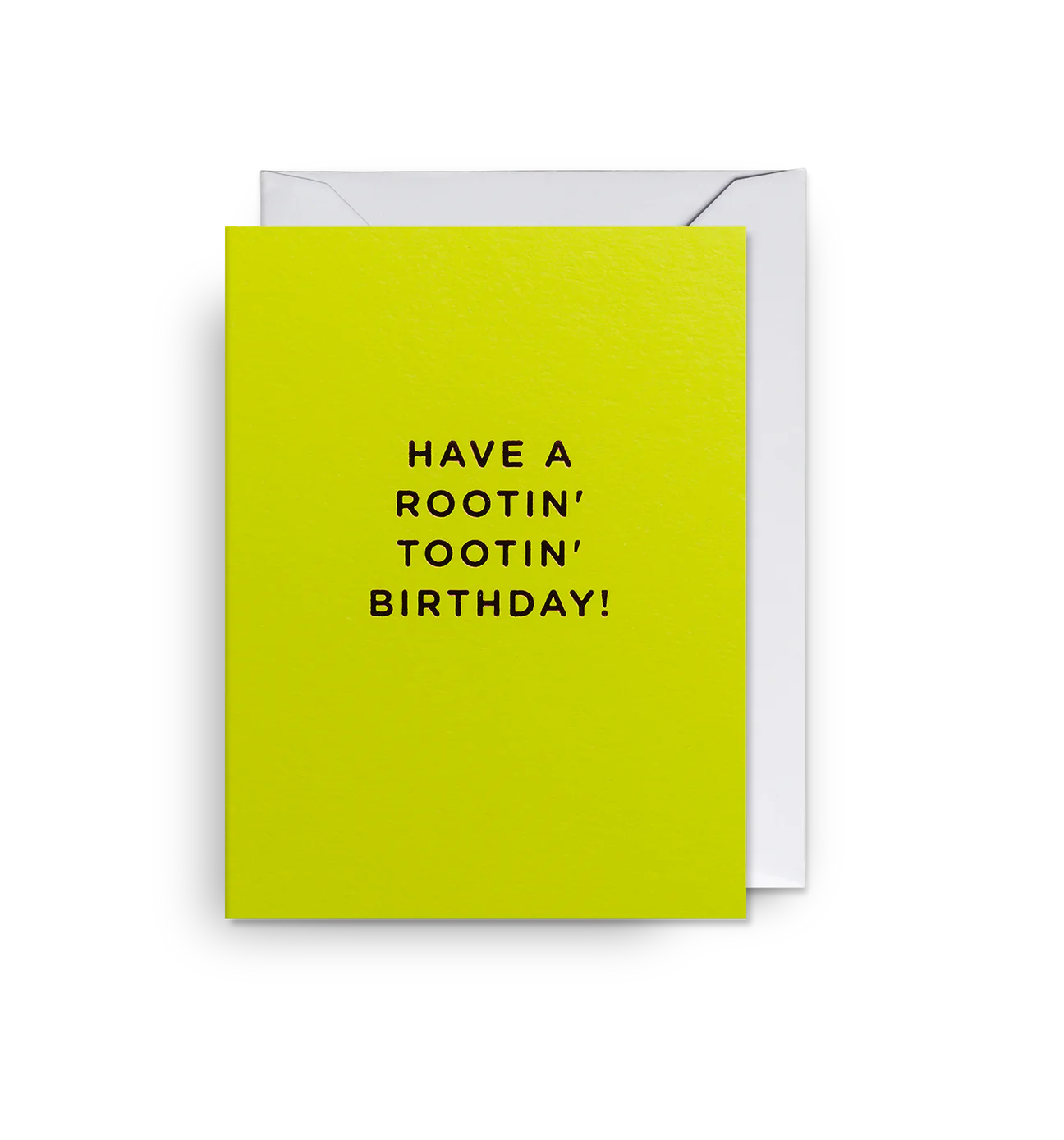 Rootin' Tootin' Mini Birthday Card