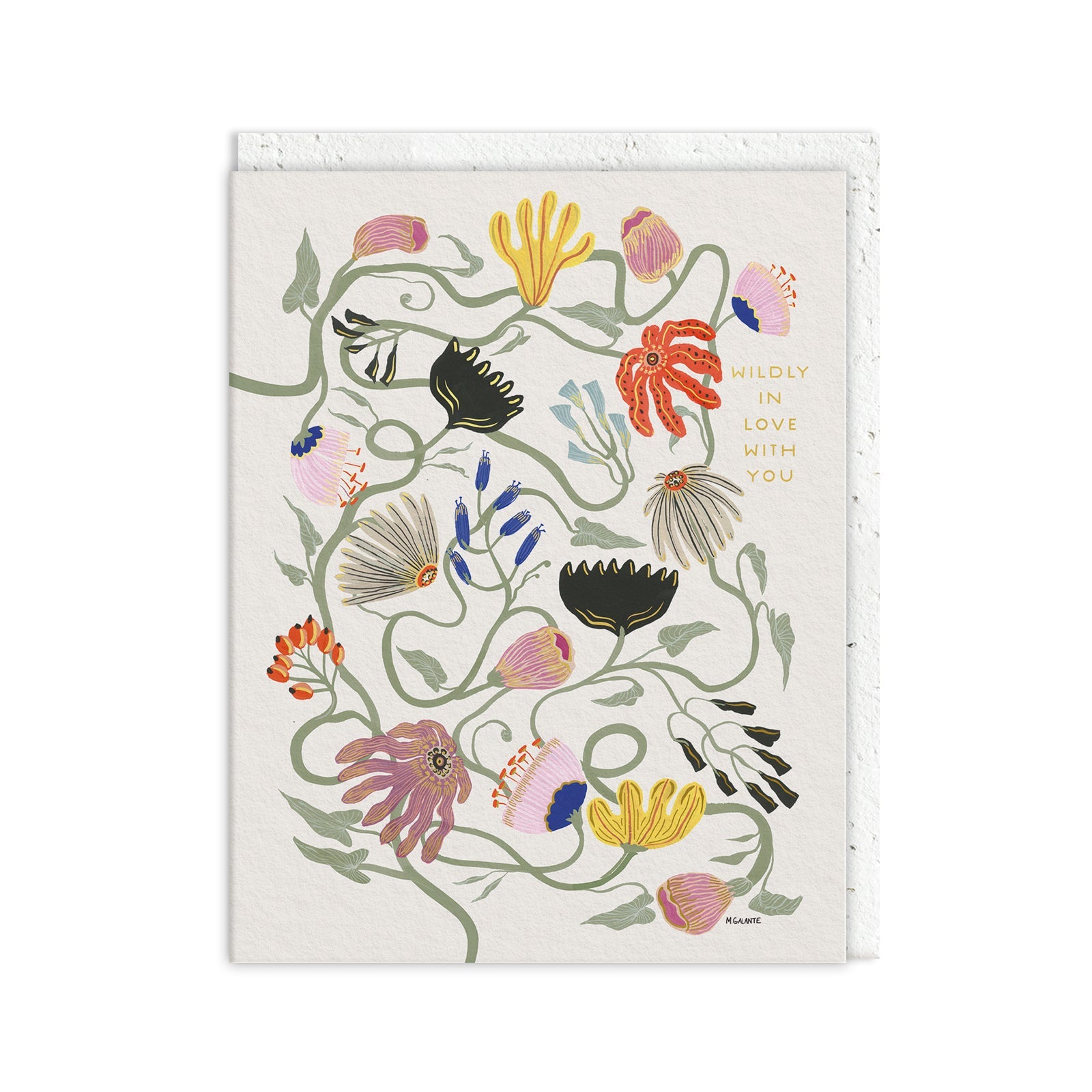 Wildy In Love Card