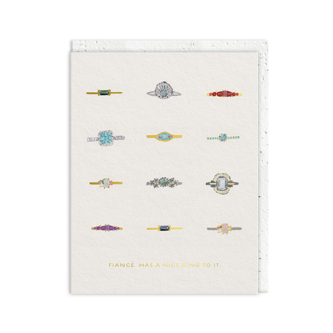 Ring to it Engagement Card