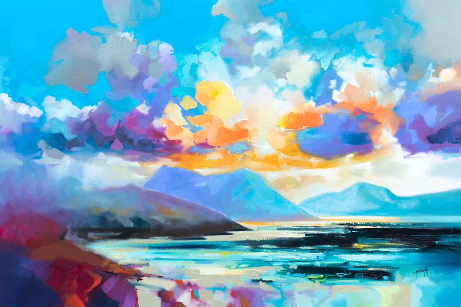 Memories Of Skye Mounted Art Print