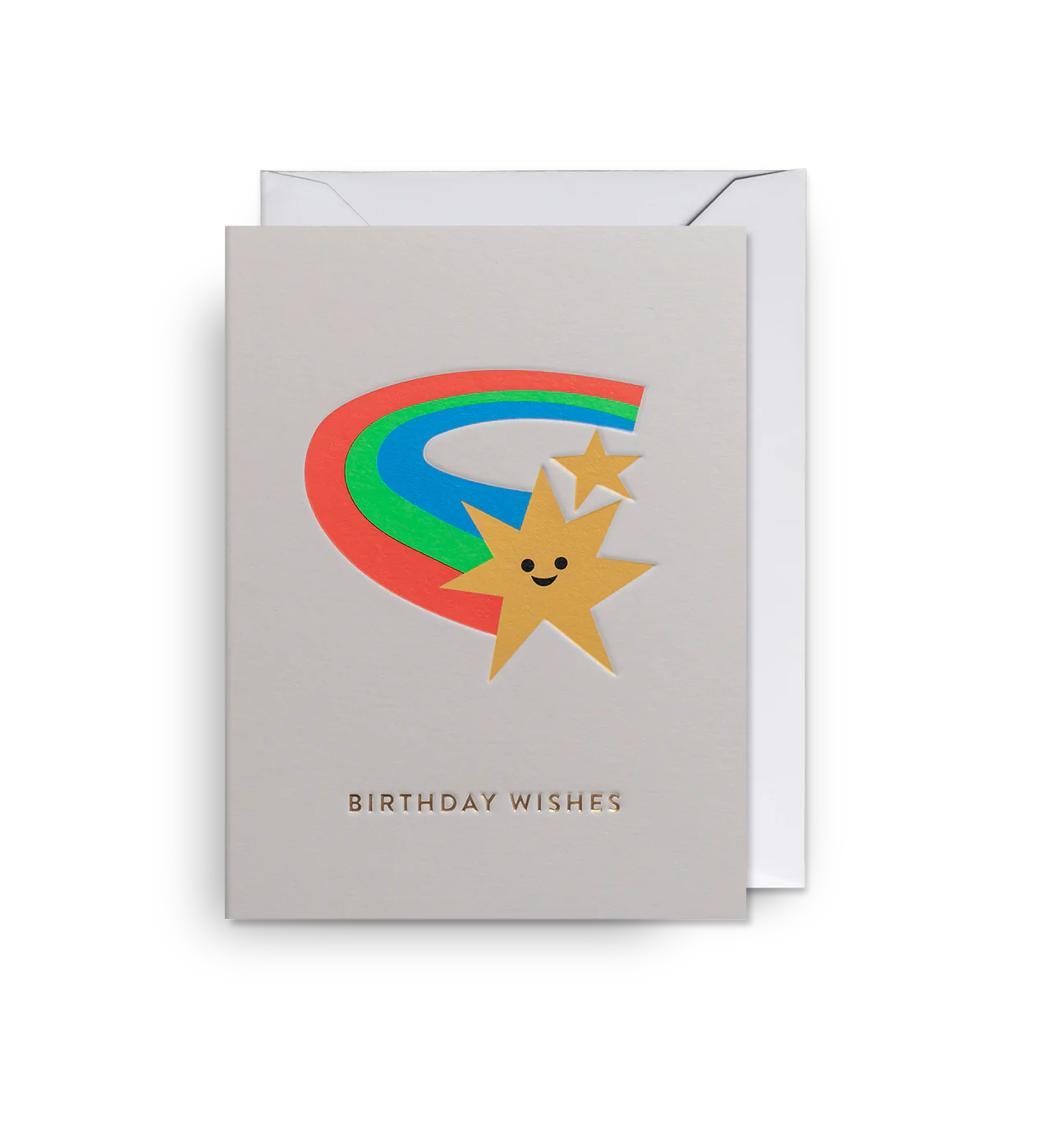 Shooting Star Mini Birthday Card